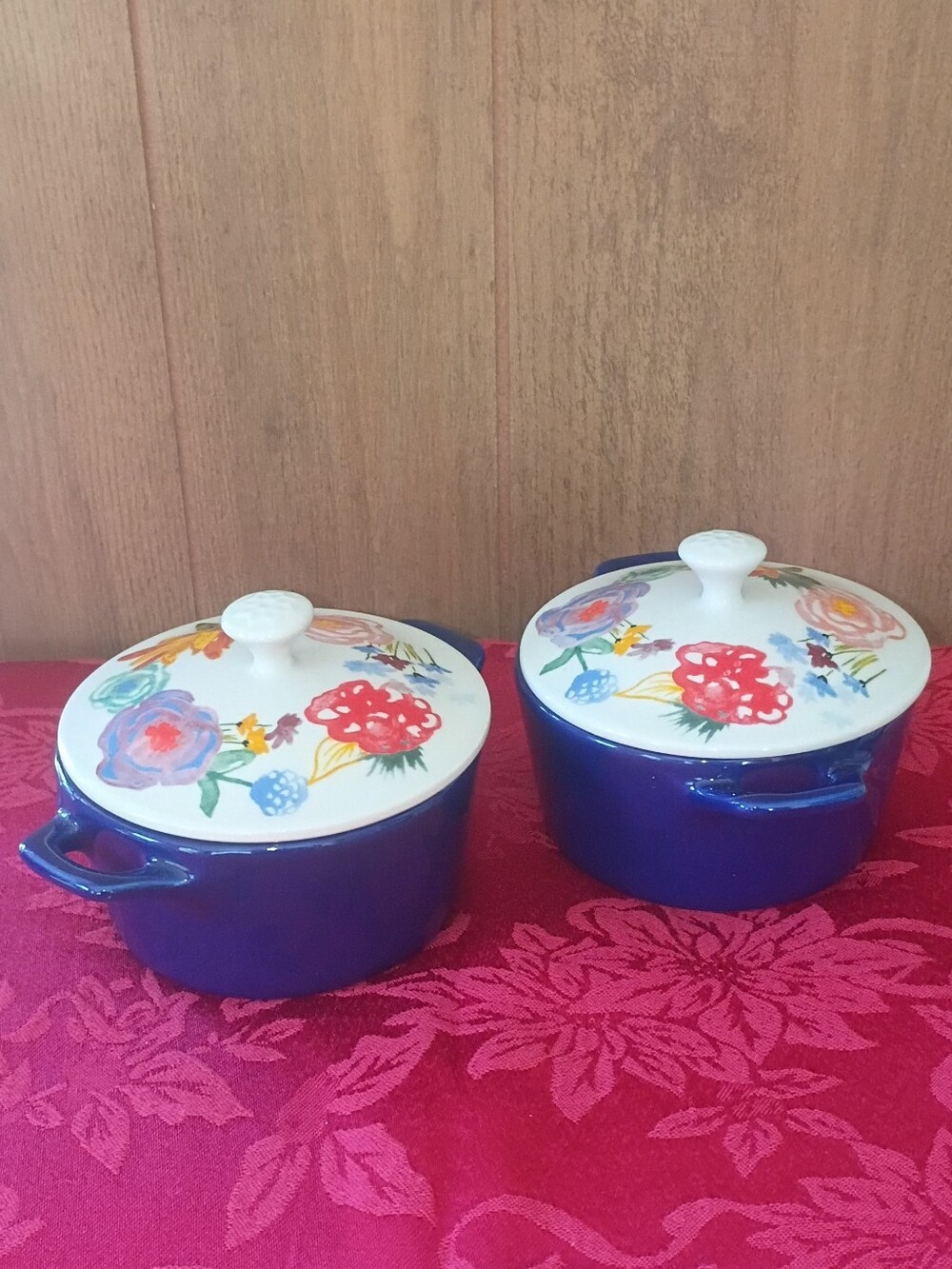 Set Of 2 Pioneer Woman Mini Casserole Dish
